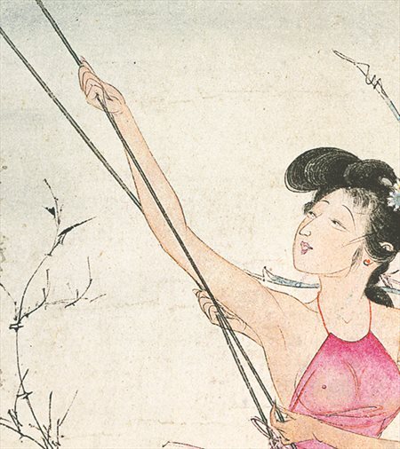 龙陵县-胡也佛的仕女画和最知名的金瓶梅秘戏图